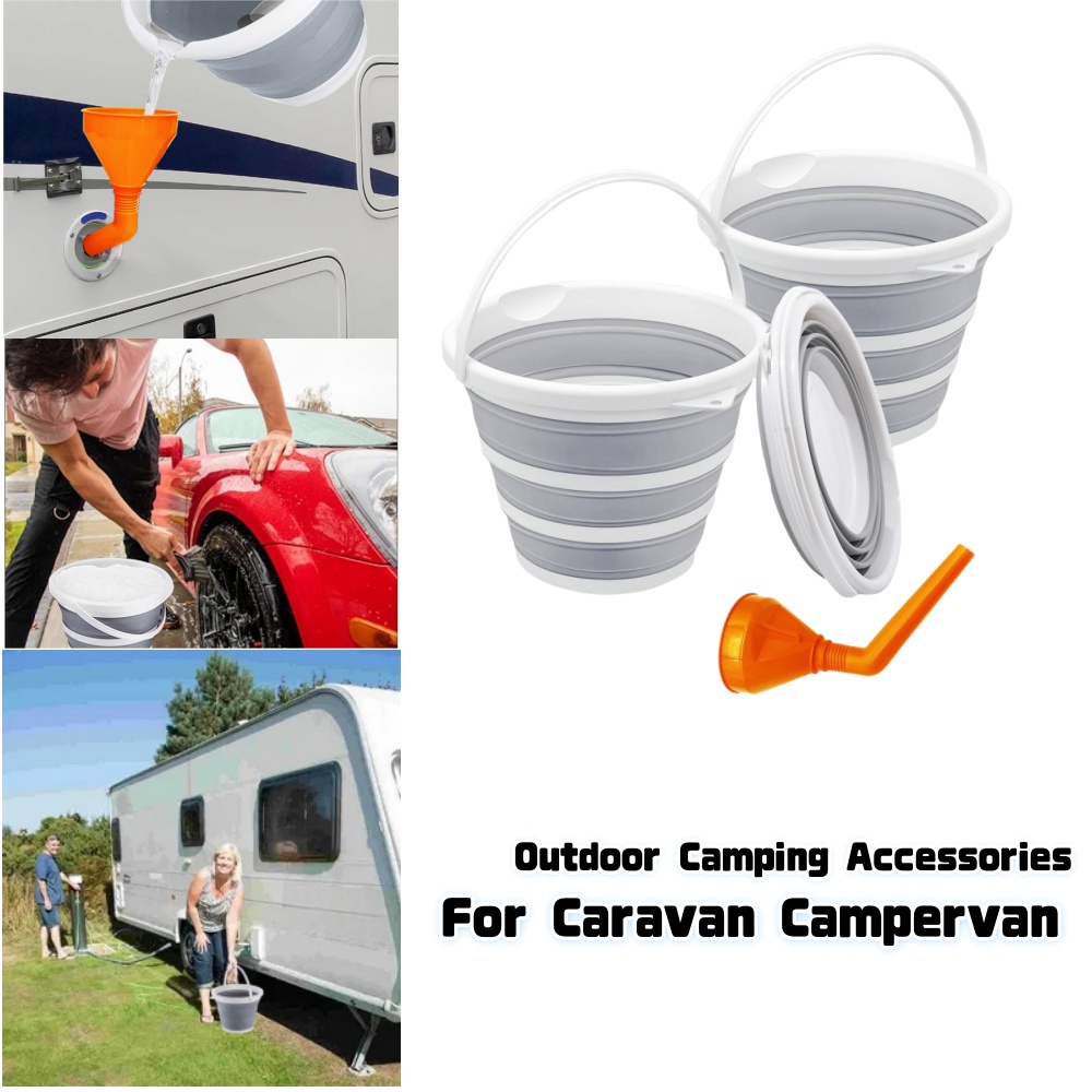 قمع تعبئة المياه للمركبات التر - مراجعة Camping وسعره