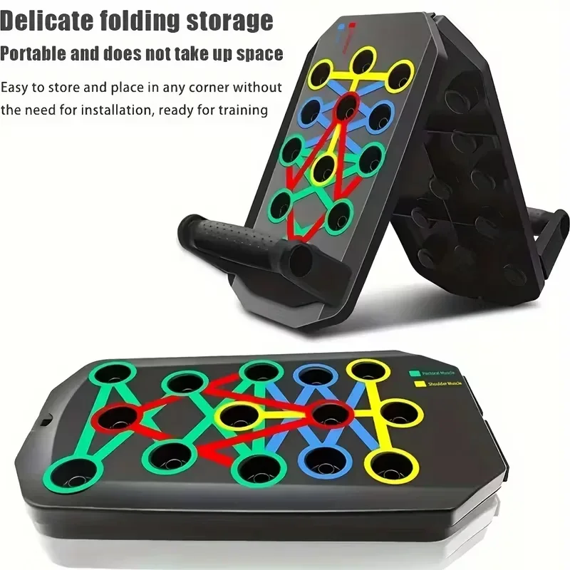 جهاز تمارين قابل للطي للاستخدا - مراجعة Push Up Board Foldable Multi Function وسعره