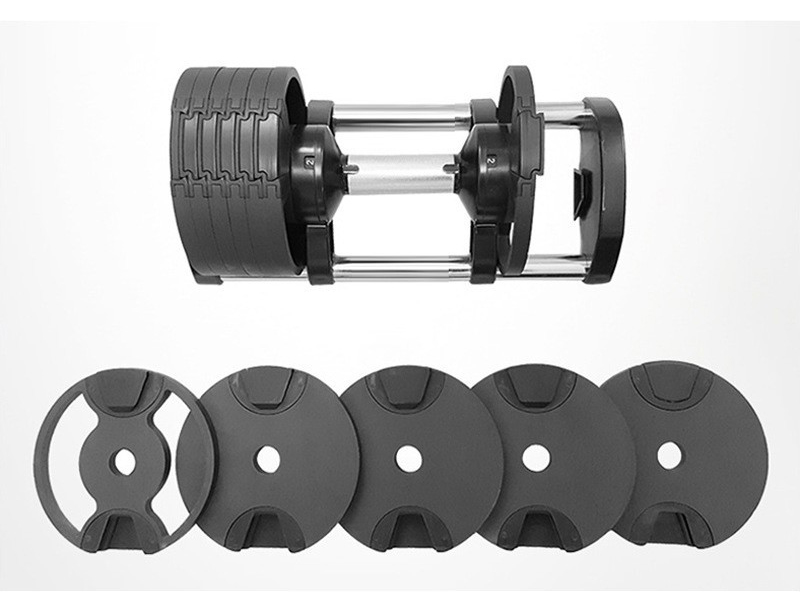 مجموعة أوزان قابلة للتعديل للي - مراجعة Adjustable Dumbbell Pair 40Kg وسعره