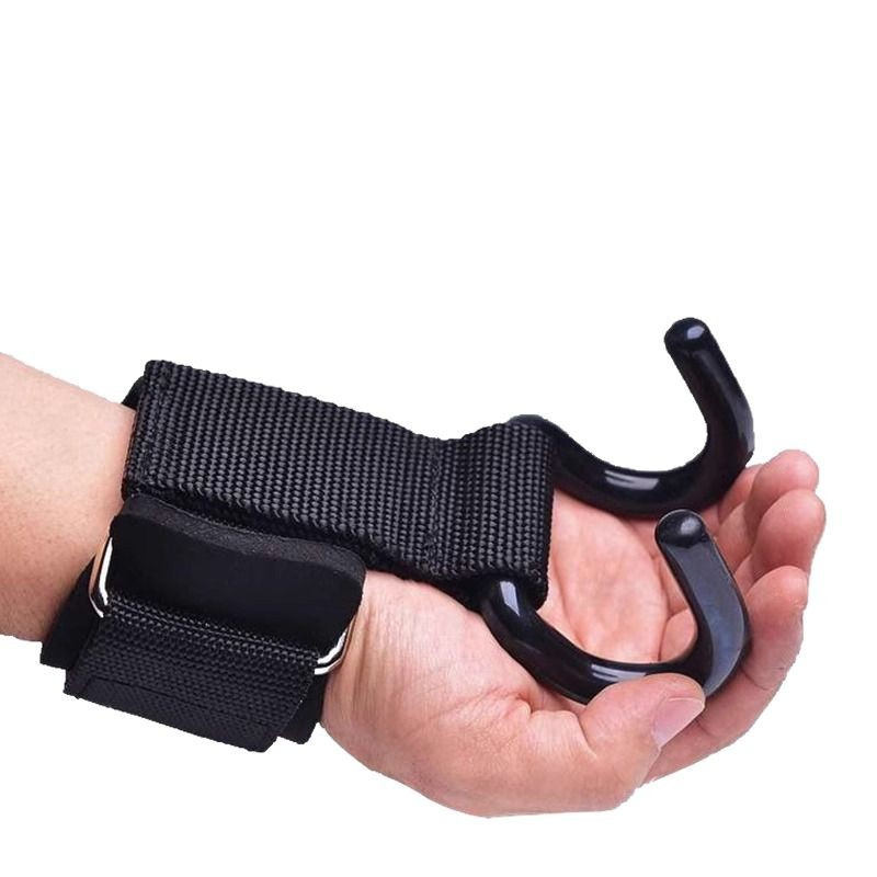 【F】قطعتان من خطافات رفع الأثقا - مراجعة Wrist Wraps Weightlifting Support وسعره