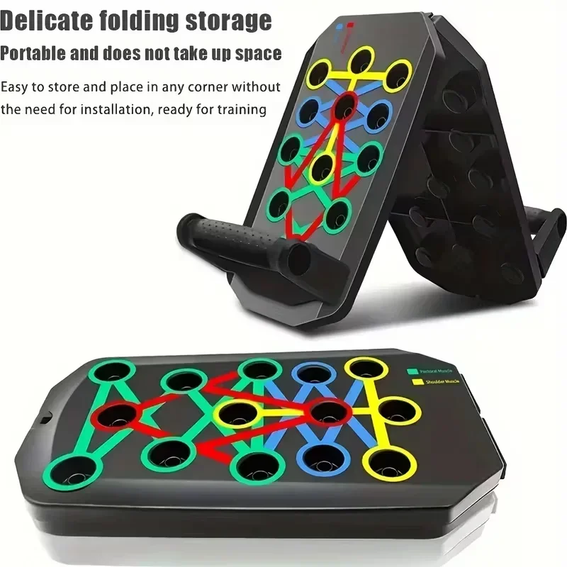 لوح تمارين الضغط متعدد الاستخد - مراجعة Push Up Board Foldable Multi Function وسعره