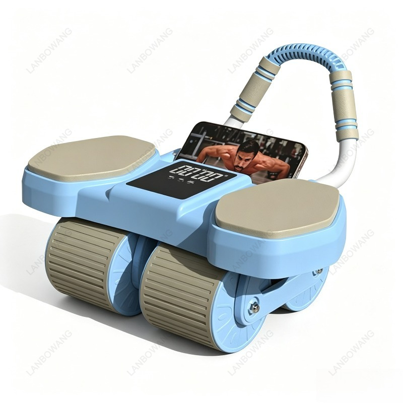 جهاز تمارين البطن الذكي ذو 4 ع - مراجعة Ab Roller Wheel With Elbow Support وسعره