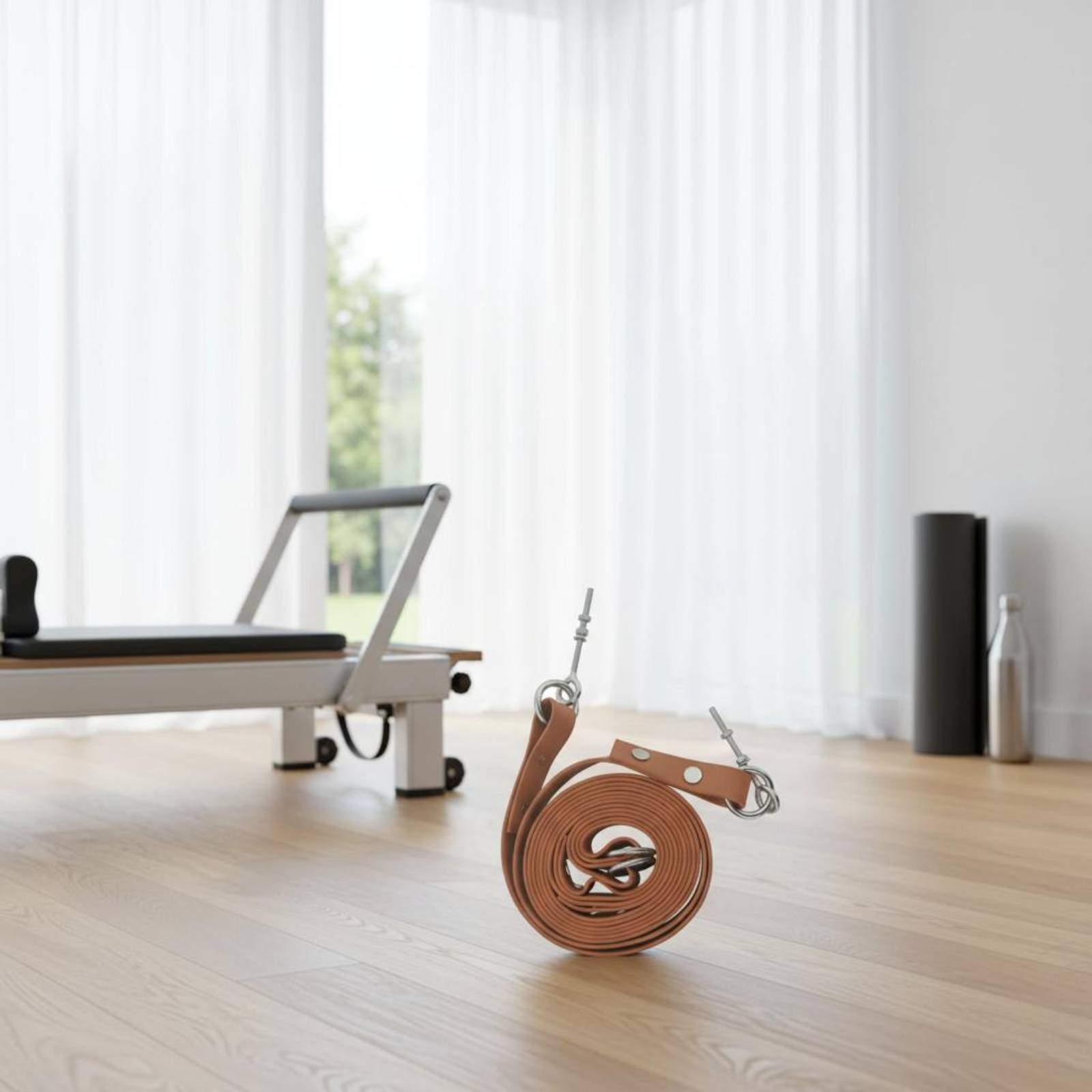 حزام بيلاتس مزدوج الحلقة قابل  - مراجعة Fitness Equipment وسعره