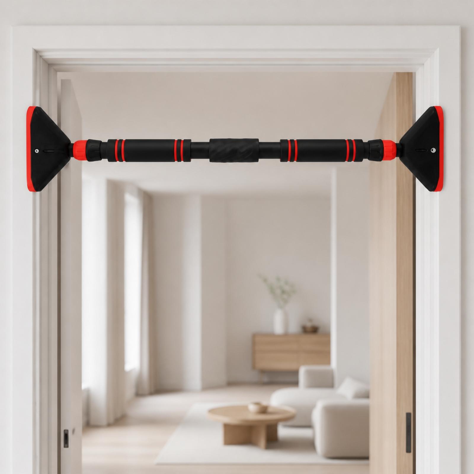 عارضة سحب قابلة للتعديل للباب  - مراجعة Door Pull Up Bar No Screw وسعره