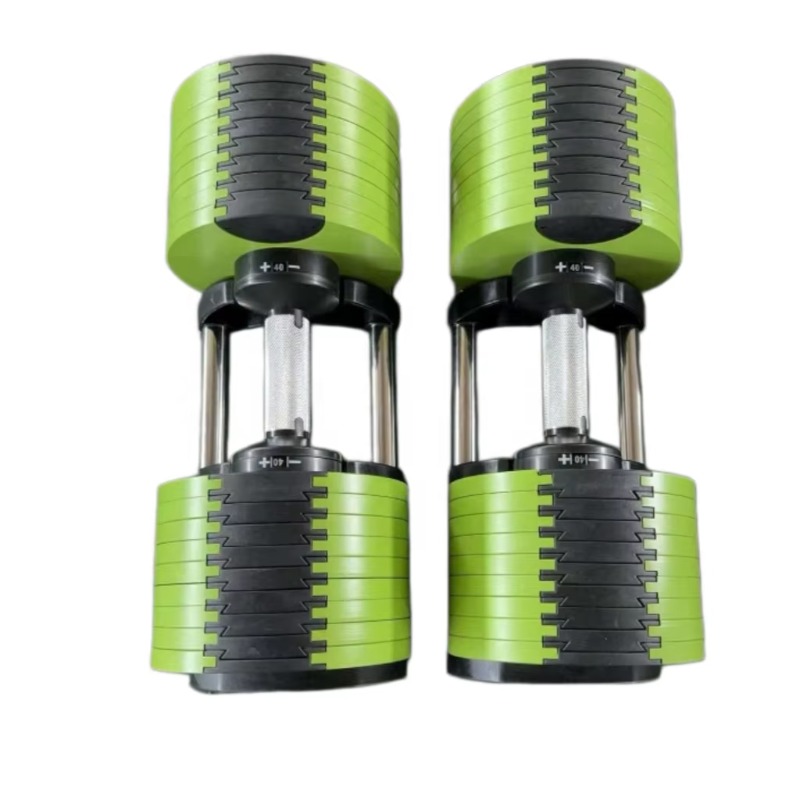 دمبل فولاذي قابل للتعديل مطلي  - مراجعة Adjustable Dumbbell Pair 40Kg وسعره