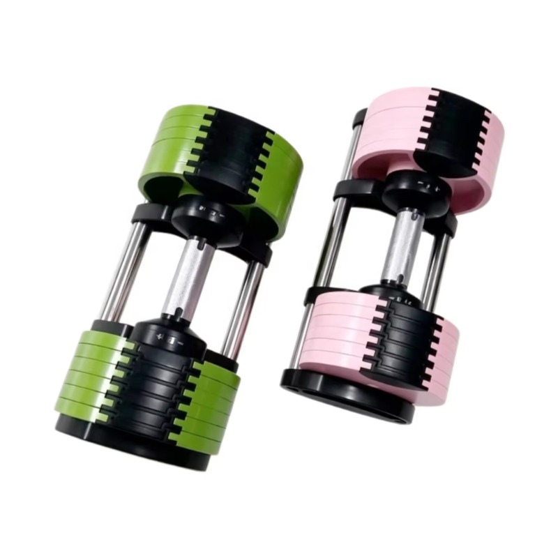 دمبل فولاذي قابل للتعديل مطلي  - مراجعة Adjustable Dumbbell Pair 40Kg وسعره