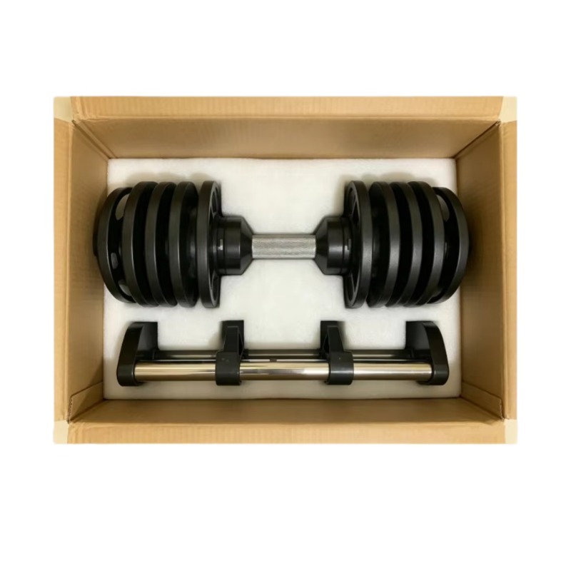 دمبل فولاذي قابل للتعديل مطلي  - مراجعة Adjustable Dumbbell Pair 40Kg وسعره